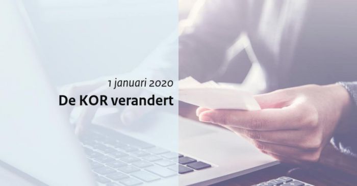 De Kleine Ondernemers Regeling (KOR) per 1 januari 2020